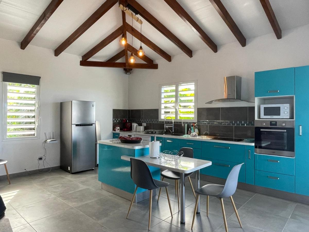 Les Villas Pameyaque 2 F2 Avec 1 Piscine Et 1 F3 Avec 1 Piscine, Superbe Vue Sur La Mer Riviere-Salee Экстерьер фото