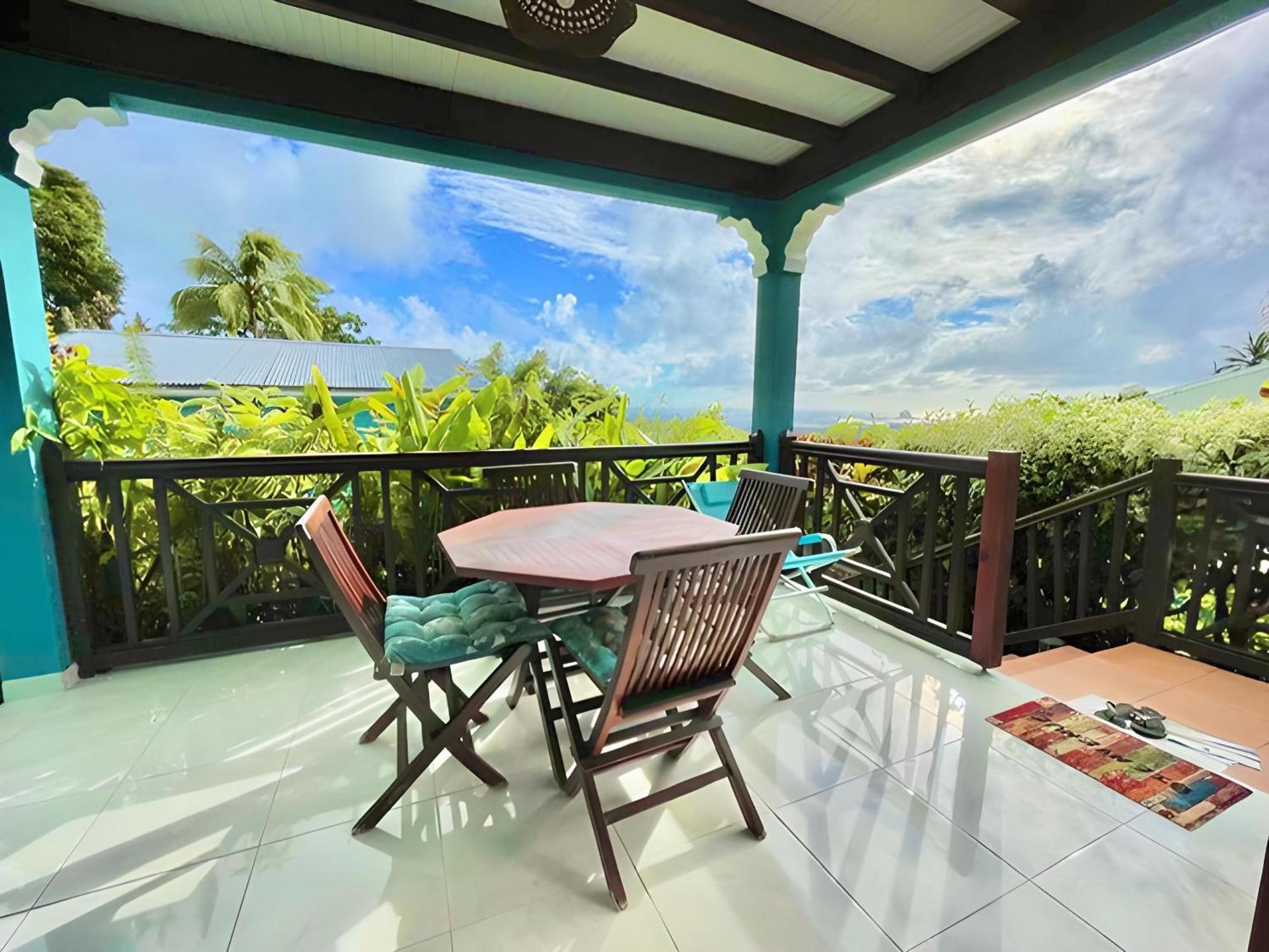 Les Villas Pameyaque 2 F2 Avec 1 Piscine Et 1 F3 Avec 1 Piscine, Superbe Vue Sur La Mer Riviere-Salee Экстерьер фото