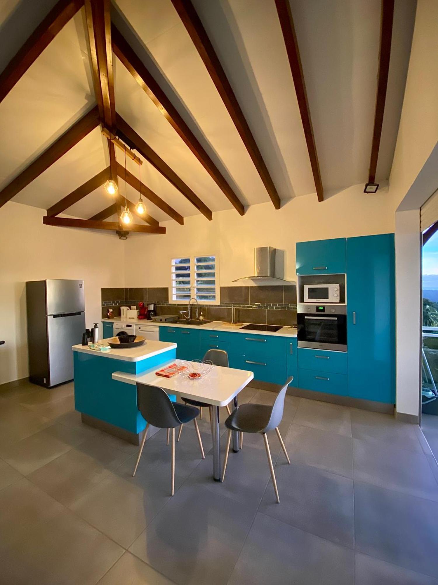 Les Villas Pameyaque 2 F2 Avec 1 Piscine Et 1 F3 Avec 1 Piscine, Superbe Vue Sur La Mer Riviere-Salee Экстерьер фото