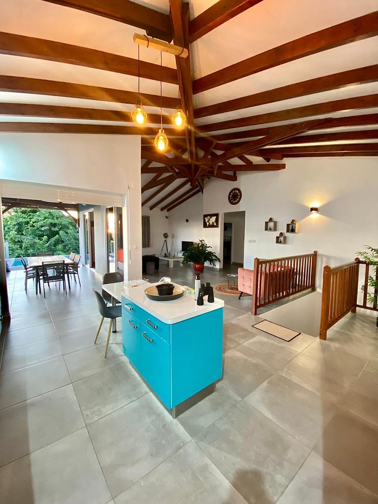 Les Villas Pameyaque 2 F2 Avec 1 Piscine Et 1 F3 Avec 1 Piscine, Superbe Vue Sur La Mer Riviere-Salee Экстерьер фото