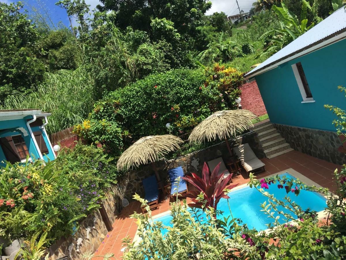 Les Villas Pameyaque 2 F2 Avec 1 Piscine Et 1 F3 Avec 1 Piscine, Superbe Vue Sur La Mer Riviere-Salee Экстерьер фото